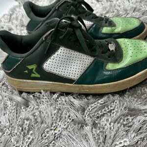 Starbury VINTAGE Sneakers Low Top Casual Green & White Accents Men's Shoes‎